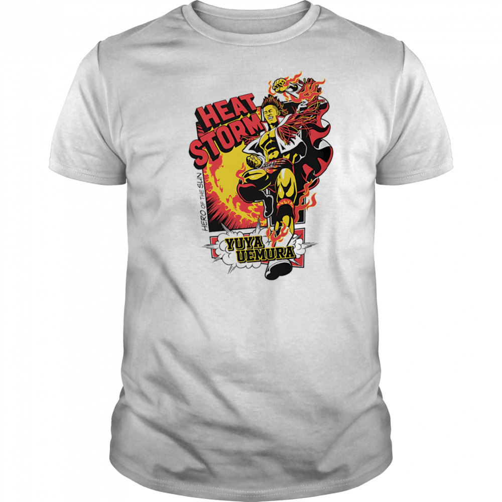 Yuya Uemura Heat Storm cartoon shirt