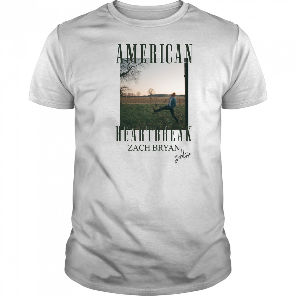 Zach Bryan American Heartbreak Album Cover Shirt