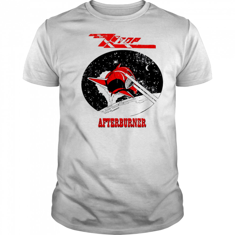 Zz top afterburner illustrated shirt