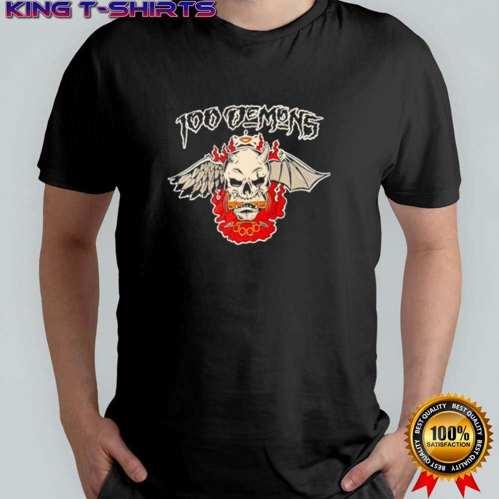100 Demons band logo shirt