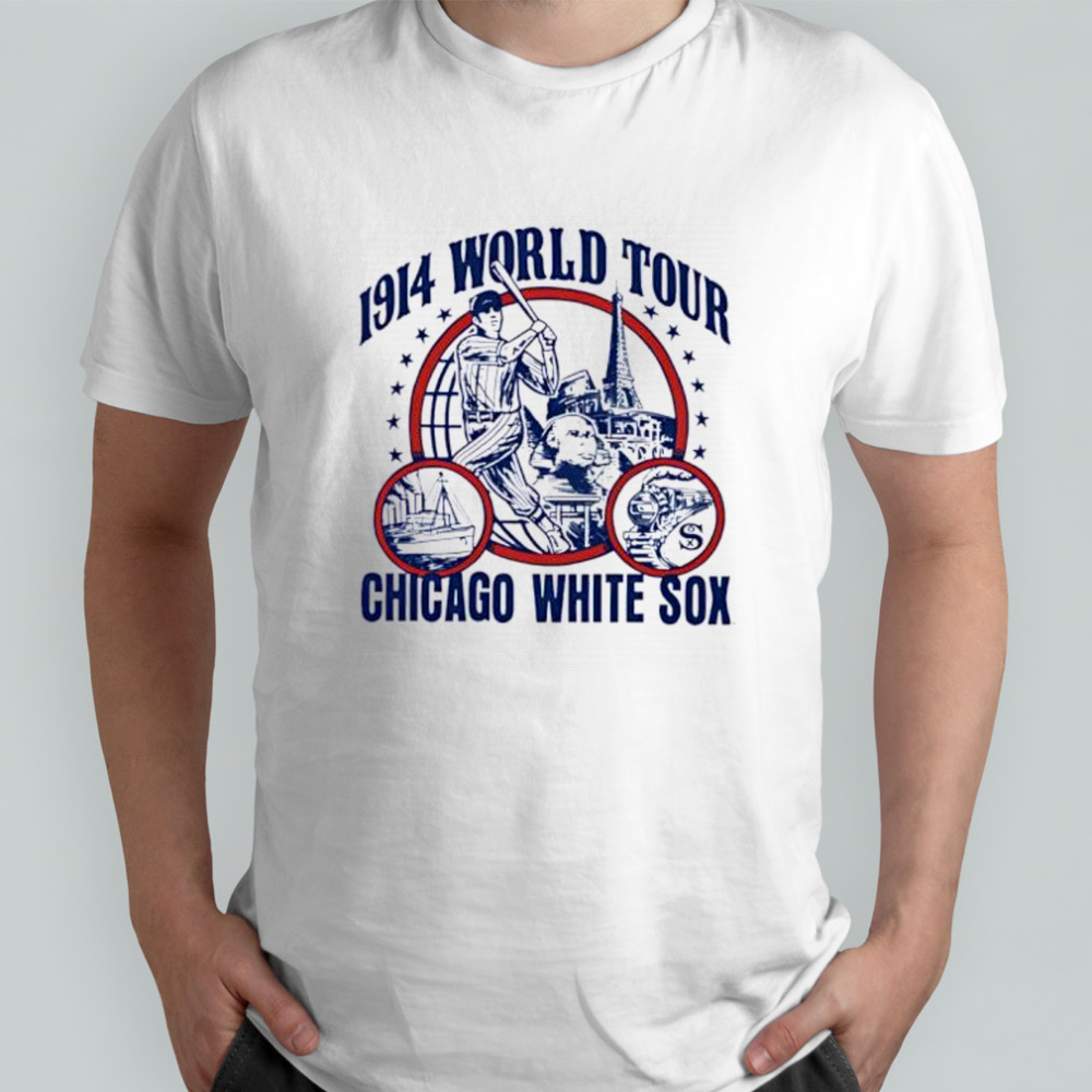 1914 Baseball World Tour Chicago White Sox shirt
