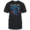 1994 Carolina Panthers Vintage Black Nutmeg Mills Big Cat Breakthrough NFL Shirt