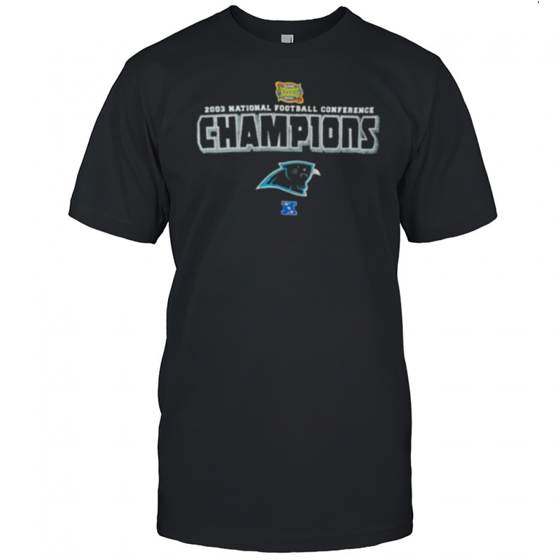 2003 Carolina Panthers NFC Champions Super Bowl XXXVIII Vintage NFL Shirt