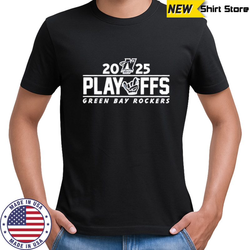 2025 Playoff Green Bay Rockers shirt