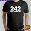 242 black to square one shirt