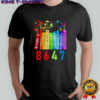 8647 Equal Rights Book Flower shirt
