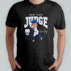 Aaron Judge New York Baseball MLB Players Skyline cartoon shirt