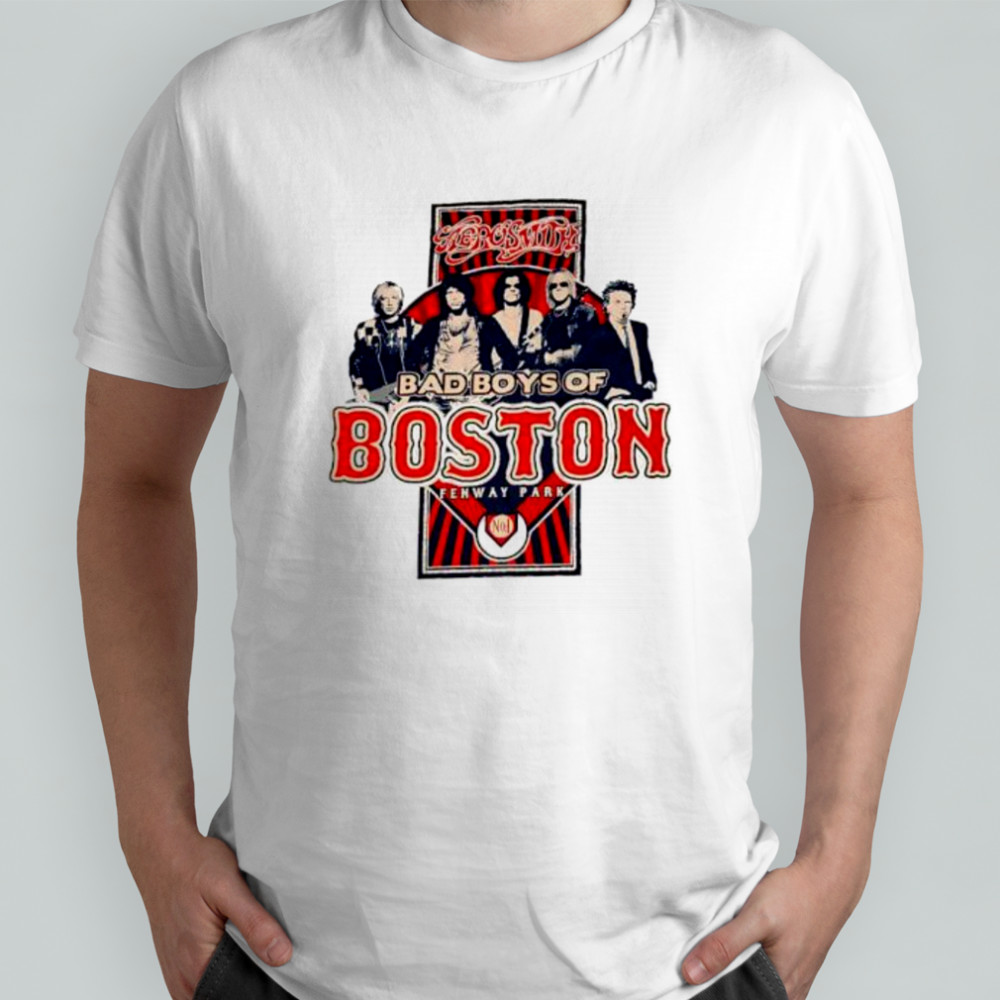 Aerosmith 2010 Fenway Park Boston Tour shirt