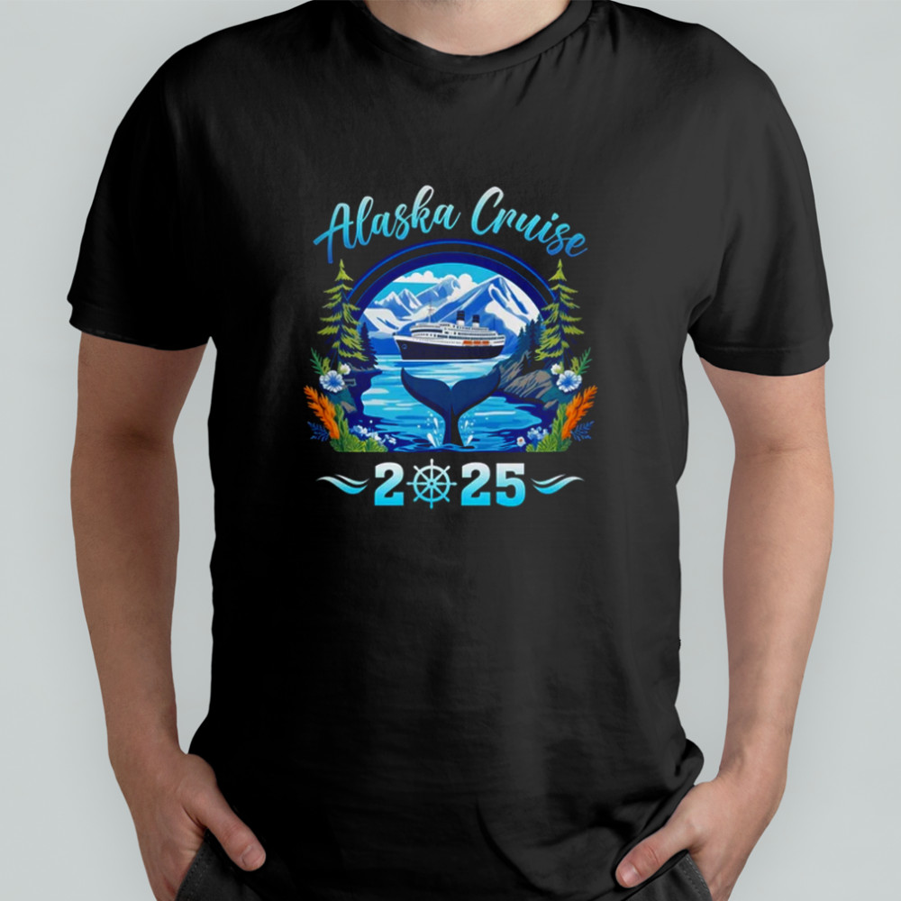 Alaska Whale Family Friends Group Alaskan Alaska Cruise 2025 shirt