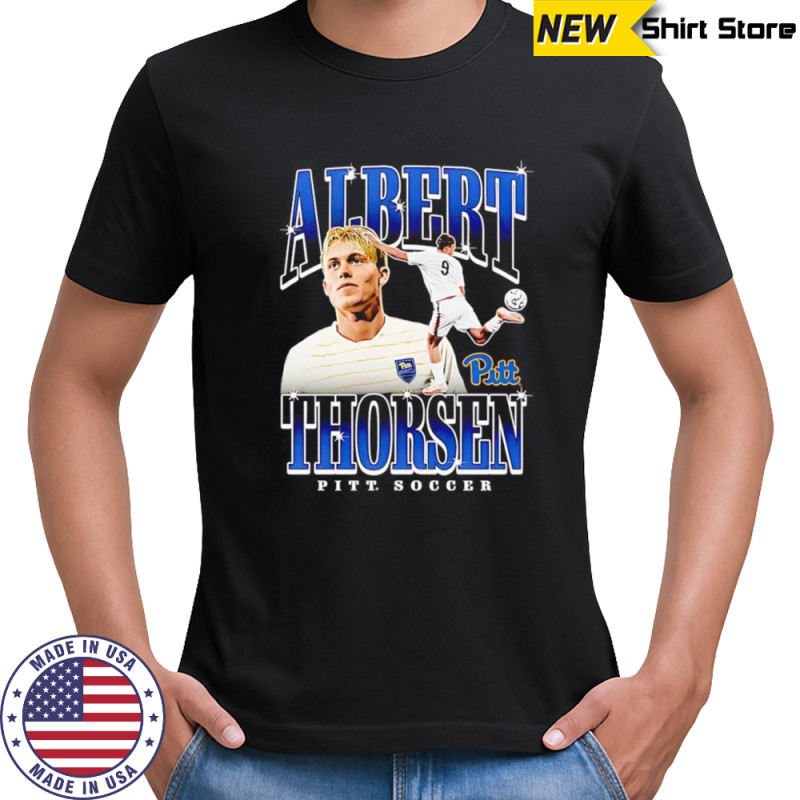 Albert Thorsen Pitt soccer graphic shirt