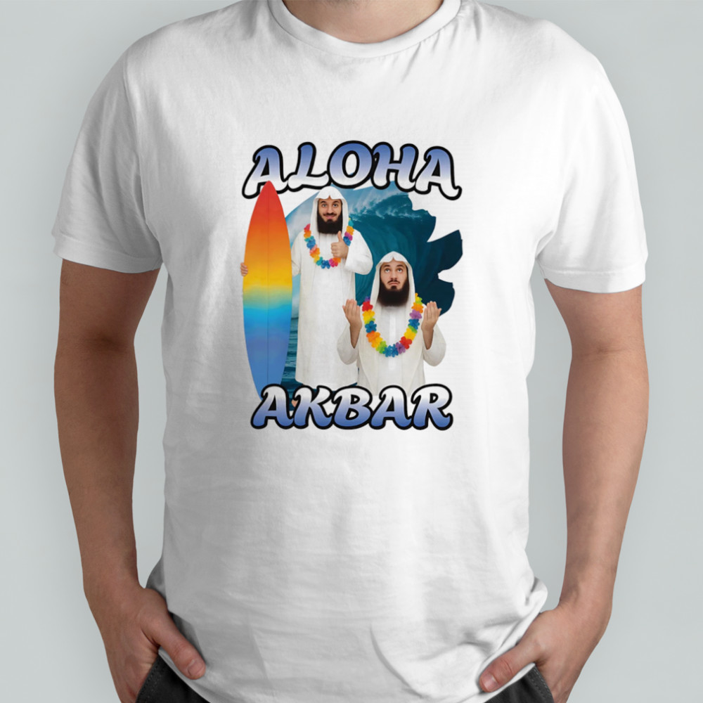 Aloha Akbar graphic shirt