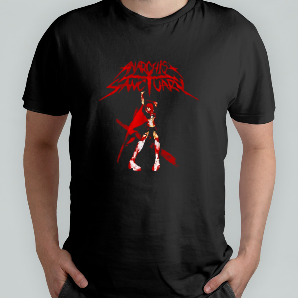 Anarchist Sanctuary The Skull shirt