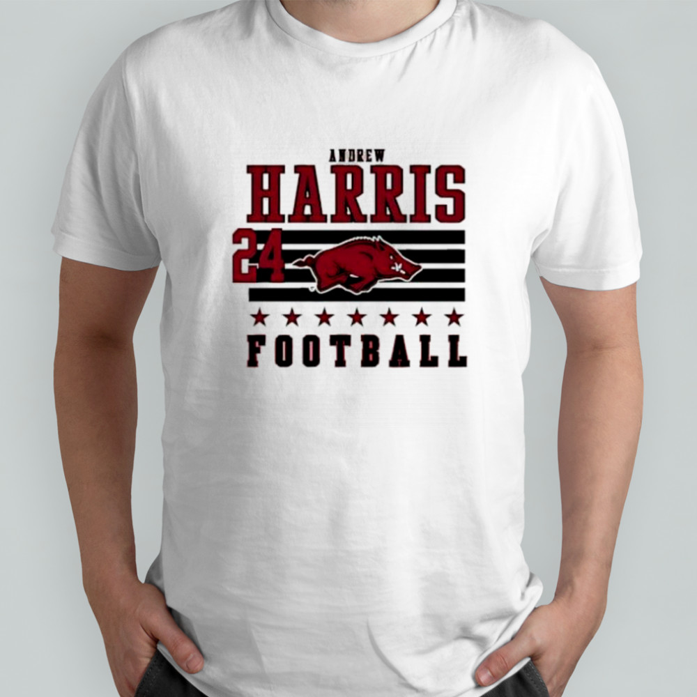 Andrew Harris Arkansas Razorbacks 24 shirt
