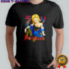 Android 18 Dragon Ball character shirt