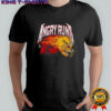 Angry Runs 2025 NFL Tour Helmet Skull Flames T-shirt