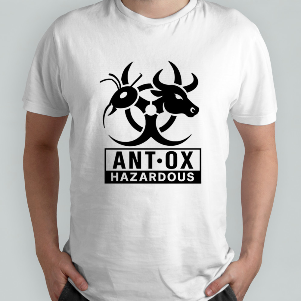 Ant Ox Unbox Biohazard shirt