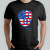 Anthracite Milwaukee Brewers Americana logo shirt