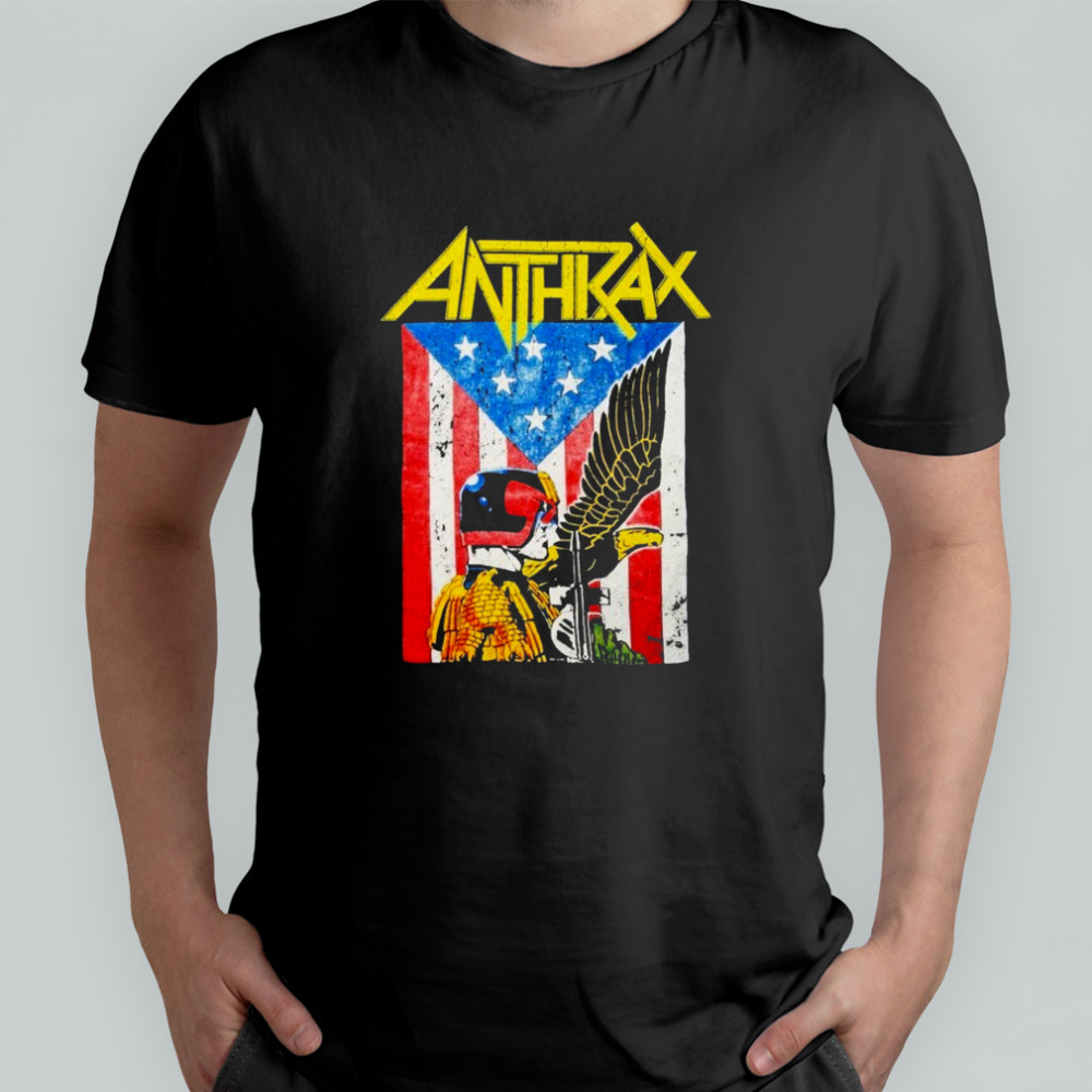 Anthrax Dredd Eagle T-shirts