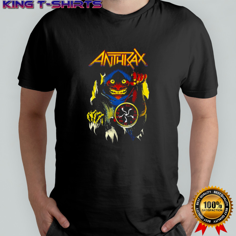Anthrax Persistence Of Time Not Death T-shirt