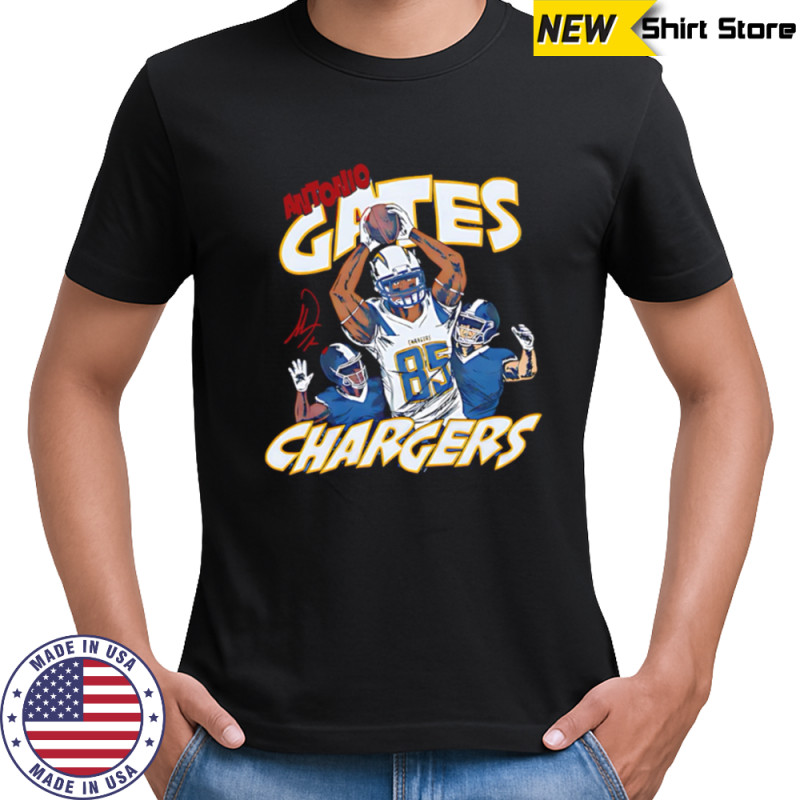 Antonio Gates Los Angeles Chargers signature classic shirt