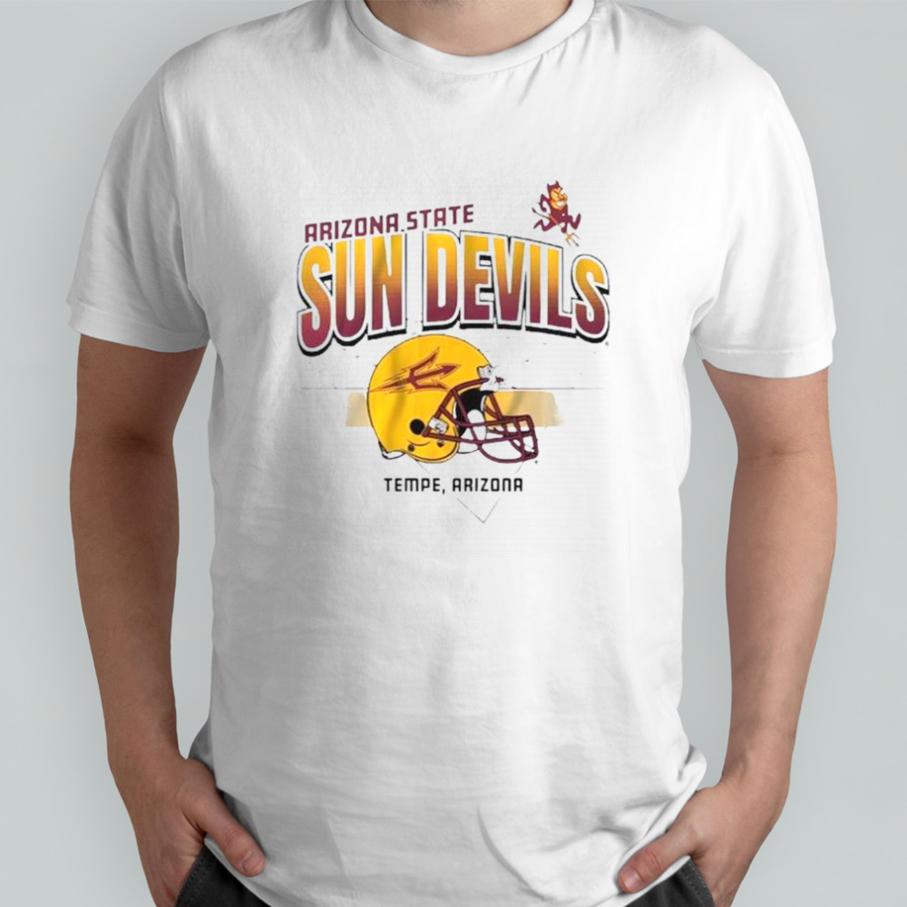Arizona State Sun Devils Helmet Grid Tempe Football T-Shirt