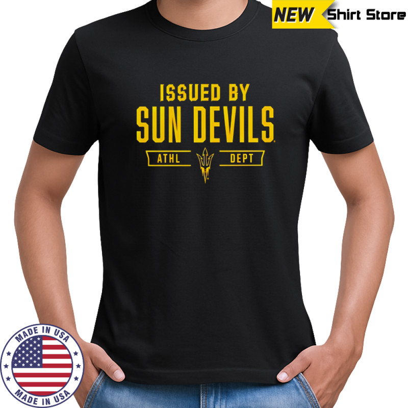 Arizona State Sun Devils issued by Sun Devils Athletic Department shirt