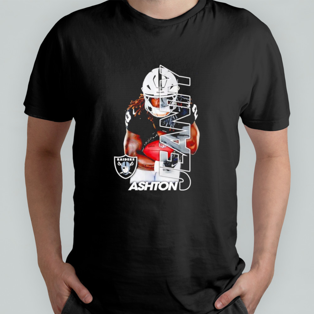 Ashton Jeanty Las Vegas Raiders player graphic shirt
