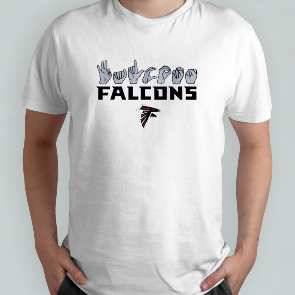 Atlanta Falcons Homage Youth Love Sign T-Shirts