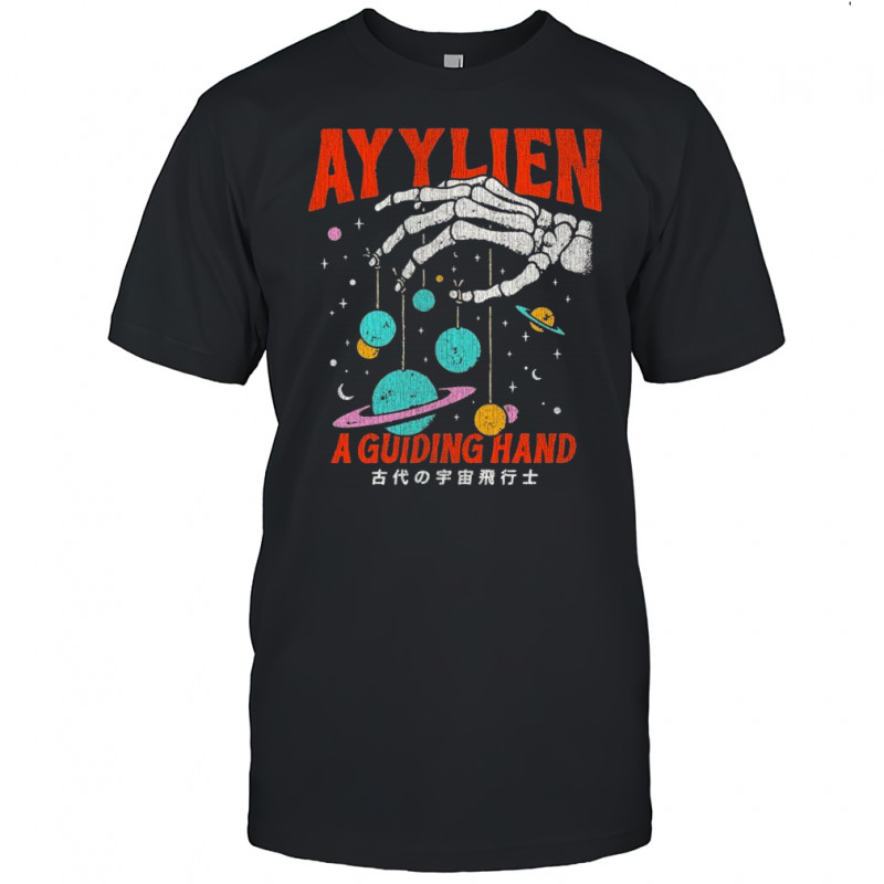 Ayylien A Guiding Hand Skeleton T-shirt