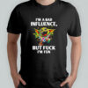 Baby Yoda I’m a bad influence but fuck I’m fun shirt