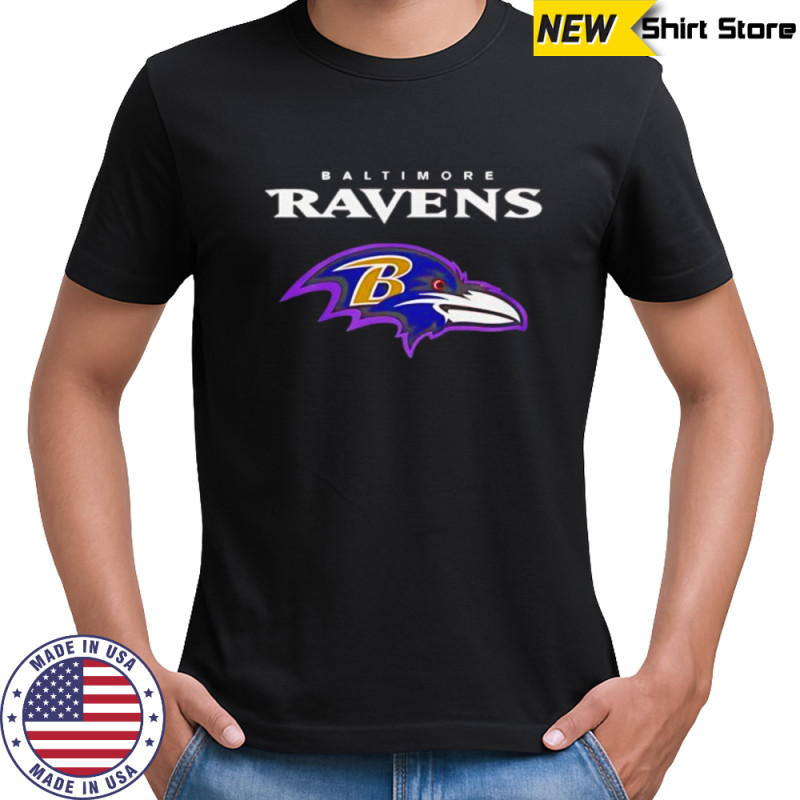 Baltimore Ravens logo Era 8 shirt