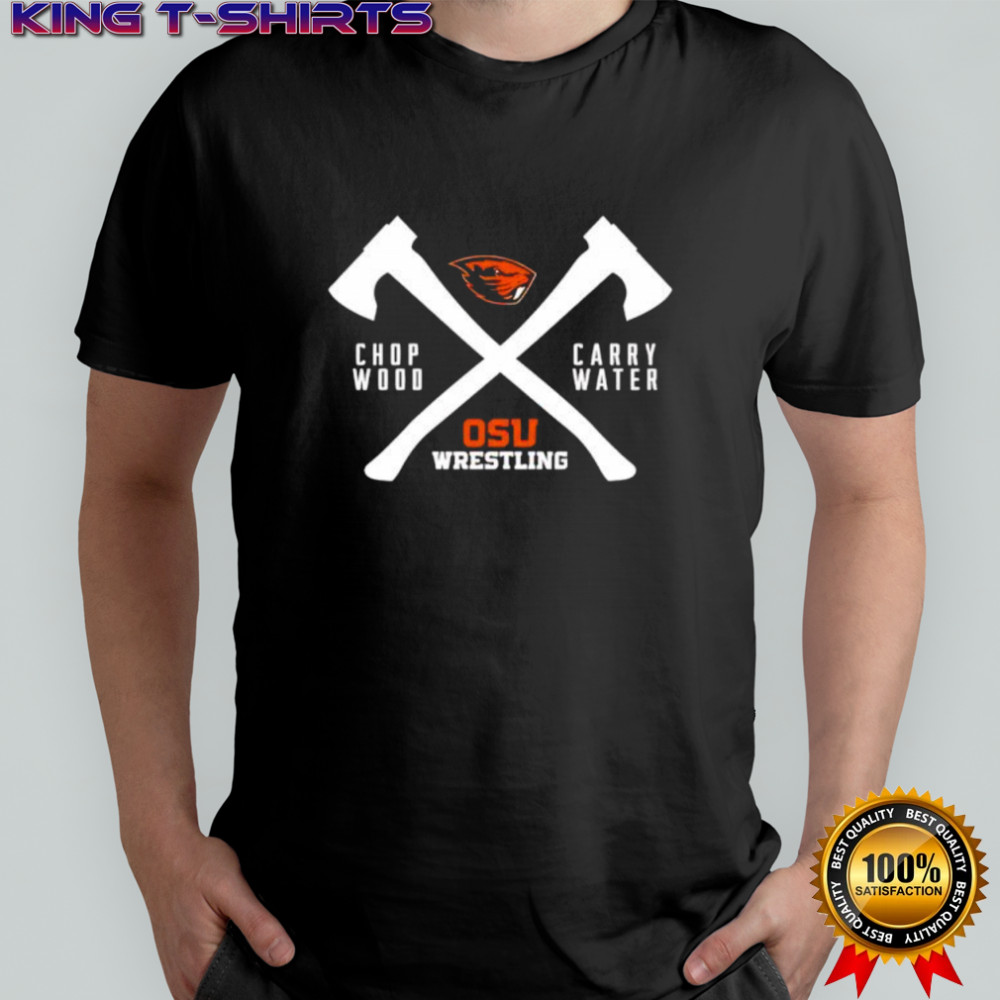 Beaver Head And Osu Wrestling Logos shirt