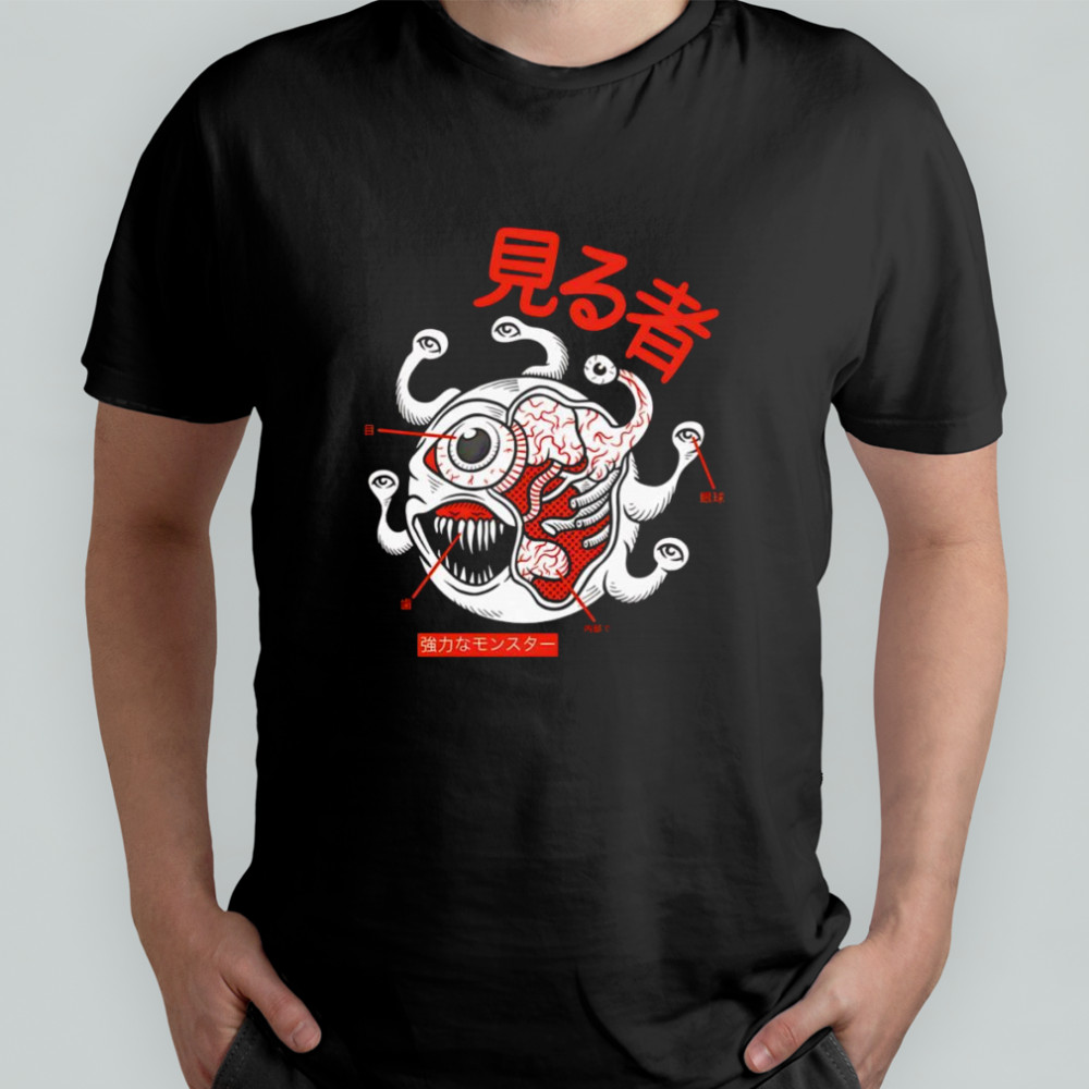 Beholder eye ball shirt