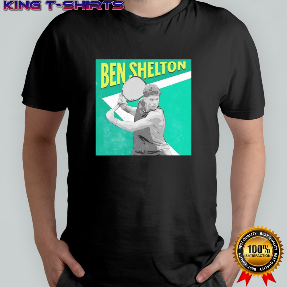 Ben Selton tennis player graphic shirt