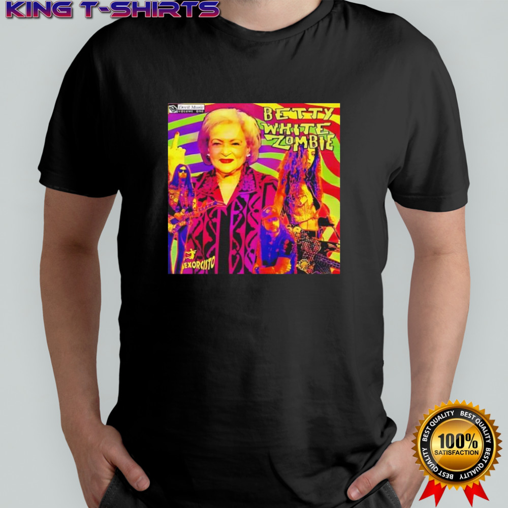 Betty White Zombie parody shirt