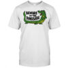 Beware of the dinosaur shirt