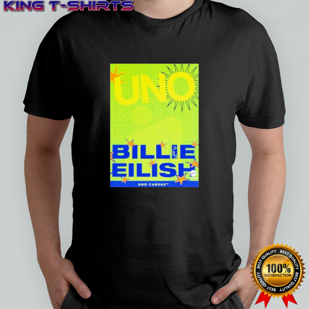 Billie Eilish Uno Canvas T-Shirt