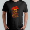 Black Sabbath Skull rose Ozzy Osbourne Rock Concert Tour shirt