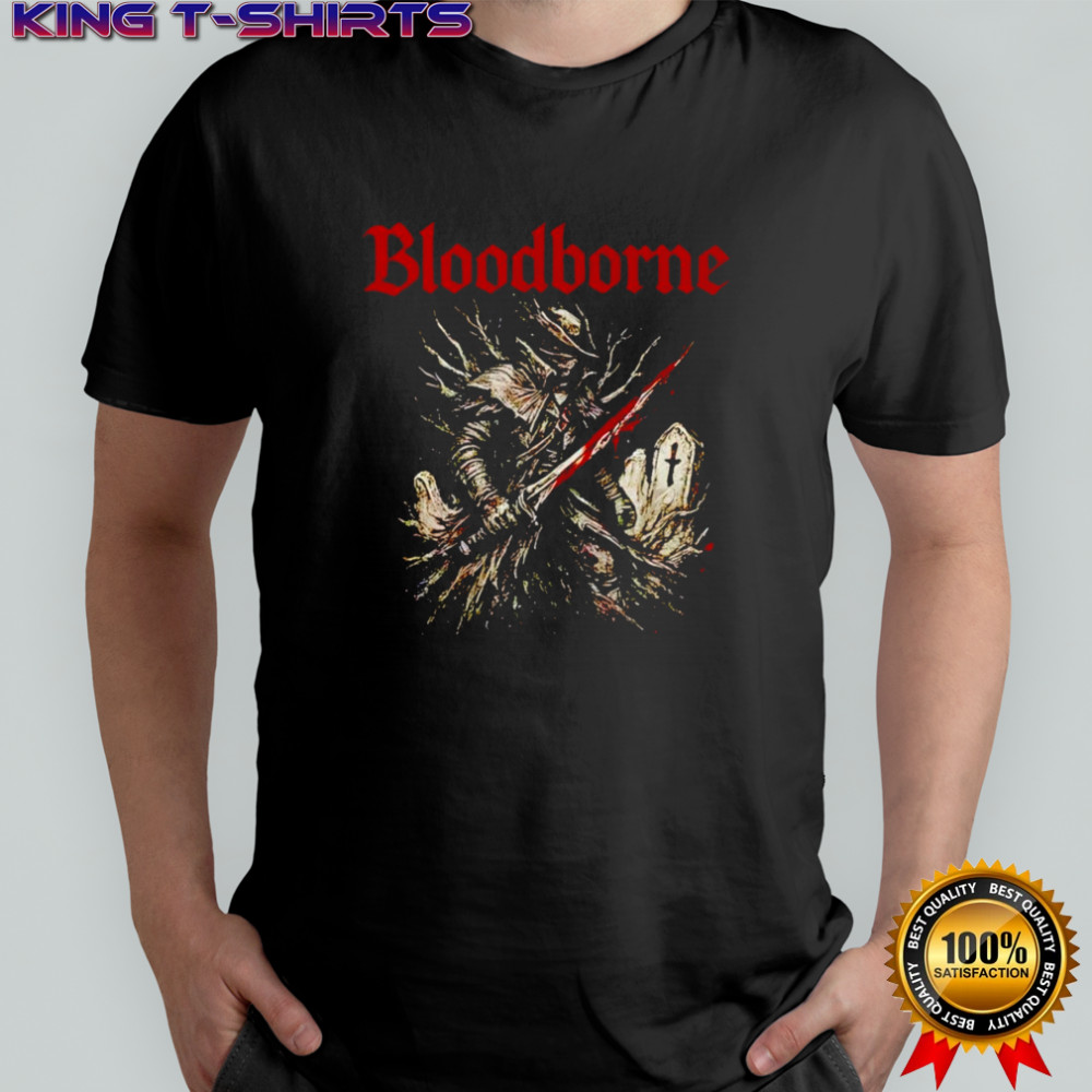 Bloodborne knight shirt