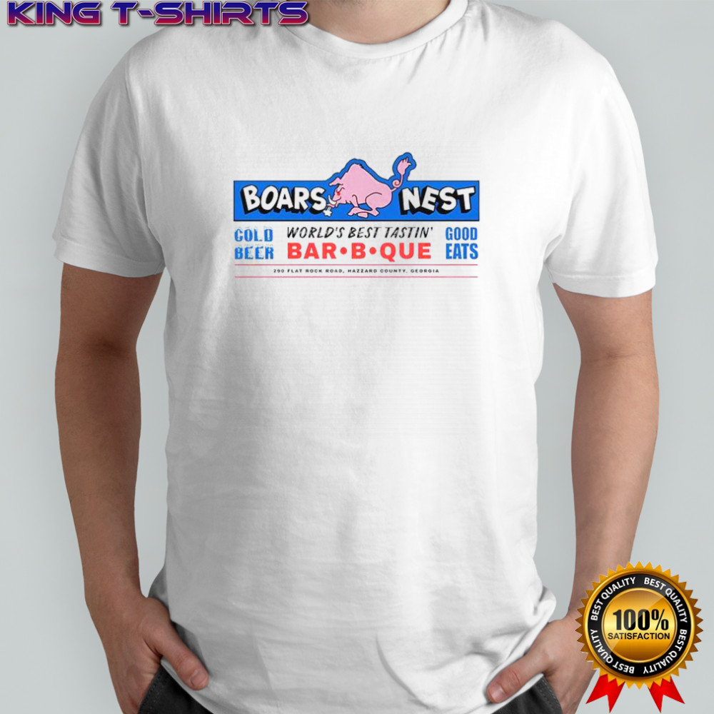 Boars Nest World’s Best Tastin’ Bar B Que T-Shirt