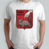 Bobr Kurwa shield shirt