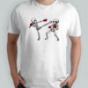 Boxing skeletons shirt