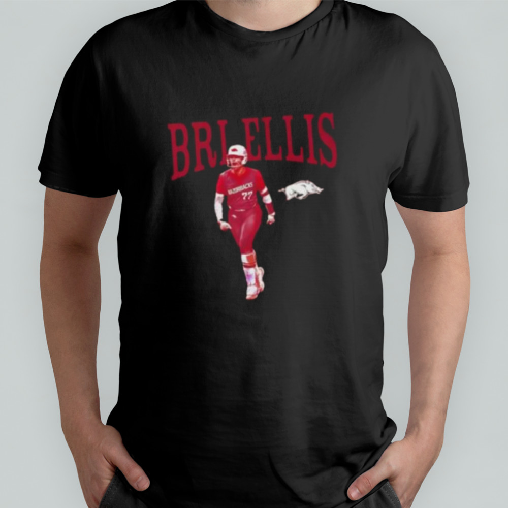 Bri Ellis portrait Arkansas Razorbacks shirt