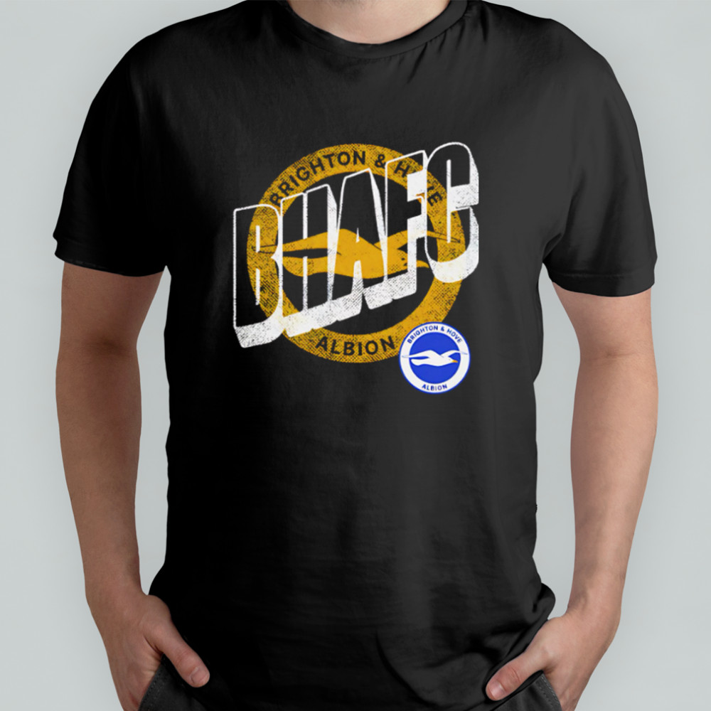 Brighton and Hove Albion FC Wave Bold logo shirt