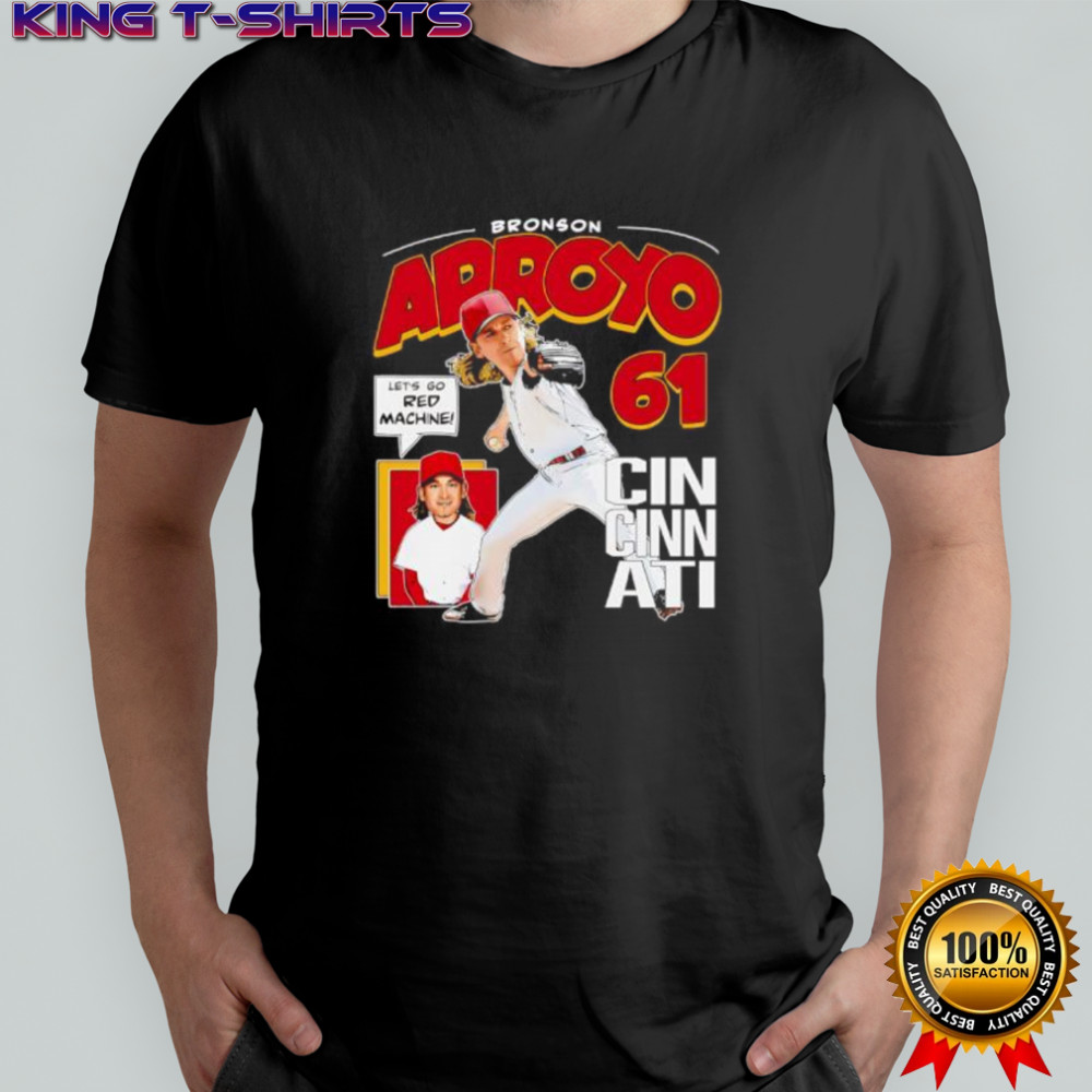Bronson Arroyo Cincinnati Comic 61 shirt