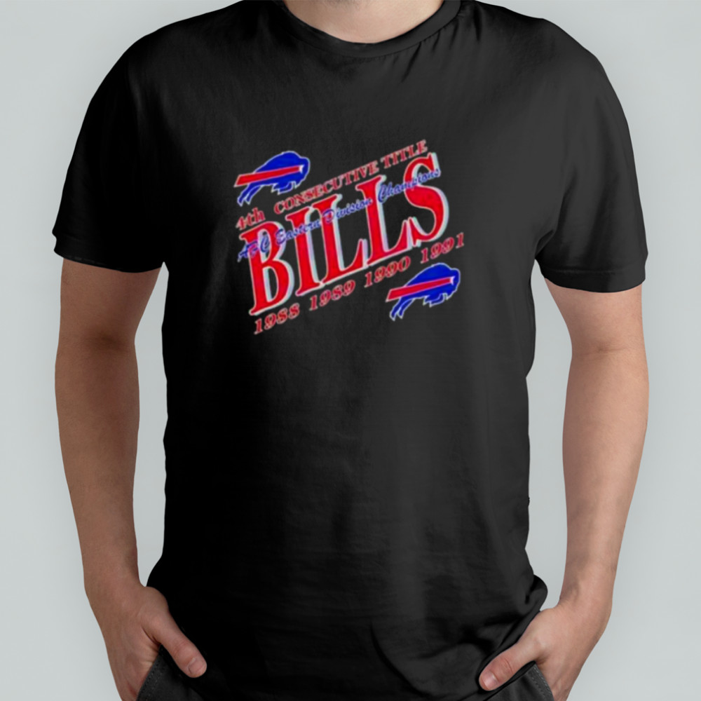 Buffalo Bills 4th Consecutive Title NFL Eastern Division Champions Shirt