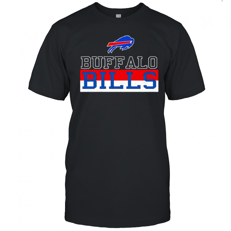 Buffalo Bills Reversible Wordmark Crew shirt