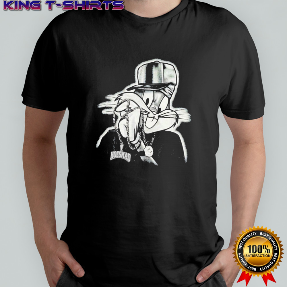 Bugs Bunny Hoesmad Rhinestone Looney Tunes T-shirt