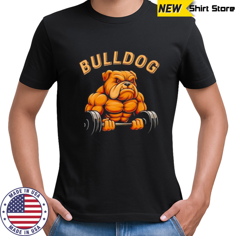 Bulldog Gym Weightlifting shirt