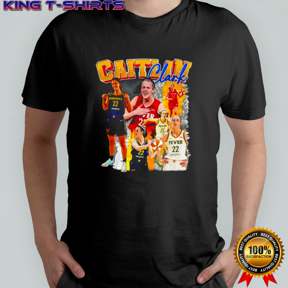 Caitlin Clark Fever basketball graphic shirt